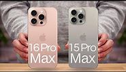 iPhone 15 Pro Max Vs iPhone 16 Pro Max