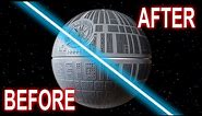 Star Wars 3D-FX Deco Death Star Paint Job Custom DIY