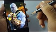 Drawing Thanos ( Avengers : Endgame )🔥 | Step by Step Outline Tutorial | Part-1