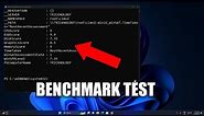 How to Run Computer Performance Benchmark Test on Windows 11 Using PowerShell