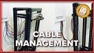 Network Rack CABLE MANAGEMENT