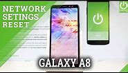 How to Reset Network Settings in SAMSUNG Galaxy A8 (2018)