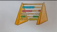 How to draw very easy #Abacus drawing for childrens//easy drawing//Vel's Art Classes....