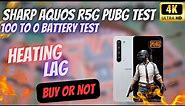 Sharp Aquos R5G Pubg Test, Heating and Battery Test | Aquos R5G Pubg Test | Best Gaming Mobile