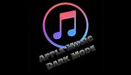 Apple Music Dark Mode Windows 10