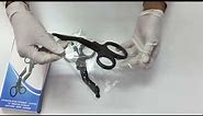 MEDVICE 2 Pack | Medical Scissors | Blunt Tip | Flouride Coated | Non-Stick Blades | PREMIUM QUALITY