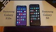 Samsung Galaxy S10e vs Samsung Galaxy S8