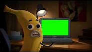 Banana Joe's Laptop - Green Screen