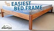 Super Simple Queen Bed Frame - DIY In A Day