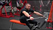 How to do a Wide Grip Seated Cable Low Row for a WIDE BACK | Tiger Fitness