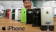 Unboxing EVERY iPhone!! (iPhone 2g - iPhone 11 Pro Max)