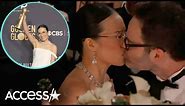 Ali Wong & Bill Hader Share Kiss After Golden Globes Win