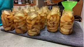 Canning apples - The easy way for filling your pantry