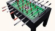 Warrior Table Soccer Pro Foosball Table 2020 Model 56 Inch Black