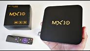 MX10 4K Android TV Box - Android 8.1 OREO - 4GB + 32GB - HDR10