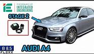 300 HP Stage 2 step by step tune on Audi A4 (B8.5) 2008-2016