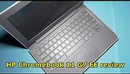 HP Chromebook 11 G7 EE review | HP Celeron Chromebook review | Hp Laptop