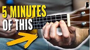 The Most Popular Five-Minute Ukulele Exercise You Should Practice Right Now!