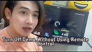 Turn-off Demo Store Mode in Samsung TV #yourheroluv23