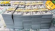 This Is What 1 Million in Cash Looks Like (4K) | Attract Abundance of Money Prosperity Luck & Wealth