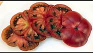 Comparing Heirloom tomatoes to Hybrid tomatoes