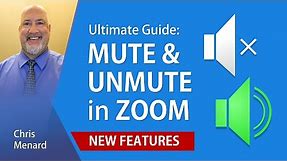 Zoom: Mute and Unmute participants - Ultimate Guide