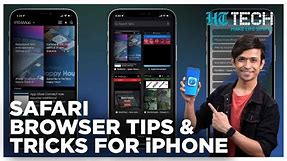 Safari Browser Tips & Tricks For iPhone