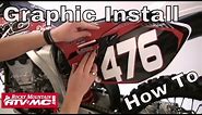 How To Install Motorcycle Graphics