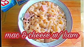 Macaroni and cheese recipe|how to make mac and cheese with ham