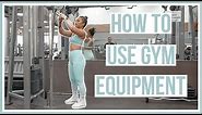 HOW TO USE GYM EQUIPMENT | Cable Machines