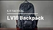 5.11 LV18 Backpack Review - this EPIC Gray Man EDC / CCW Pack is a hidden gem!