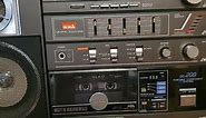 JVC pc200 with ceramic woofer cones - Vintage boomboxes
