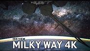 Milky Way Galaxy as seen from SPACE (4K)