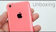 Pink iPhone 5c Unboxing, Hands On