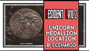 Resident Evil 2 Remake Unicorn Statue Puzzle Solution B SCENARIO (2nd run)