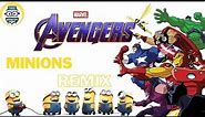 The Avengers Theme (Minions Remix) by Funny Minions Guys| THEME SONGS|
