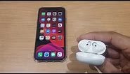 Connect Airpods to iPhone 11 XR
