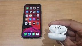 Connect Airpods to iPhone 11 XR