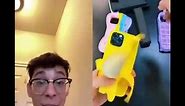 Is that a banana on a phone? :0