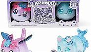 Aphmau 6” MeeMeow Plush Sparkle Collection 3-Pack, Surprise Box That Includes 2 Sparkle Plush + 1 Mystery Plush, Official Merch