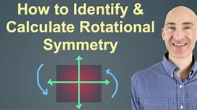 How to Identify and Calculate Rotational Symmetry