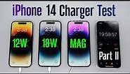 iPhone 14 Pro Charge Test: MagSafe vs 18w vs 12w! Who's the Winner?