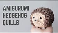 CROCHET AMIGURUMI HEDGEHOG QUILLS | Helpful Tips | Partial Pattern Tutorial | Mocha Stitch