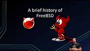 A brief history of FreeBSD