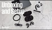 Bose Sport Open Earbuds – Unboxing + Setup