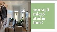 Micro Studio Apartment Tour ~ Minimalist & Affordable ~