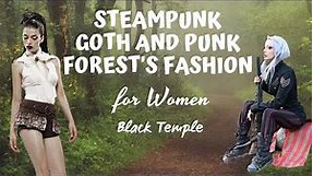 Goth / Punk / Steampunk Forest's Fashion for Alternative Women - Black Temple