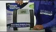 Weight Watchers Glass Body Analysis Scale at Bed Bath & Beyond