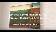 DIY Canvas Stretching Frame Kit