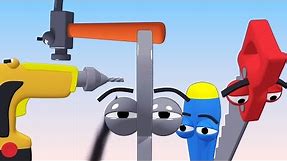 FUNNY TOOLS for Kids (ep.1) - Let´s Meet the FUNNY TOOLS ! - AApV